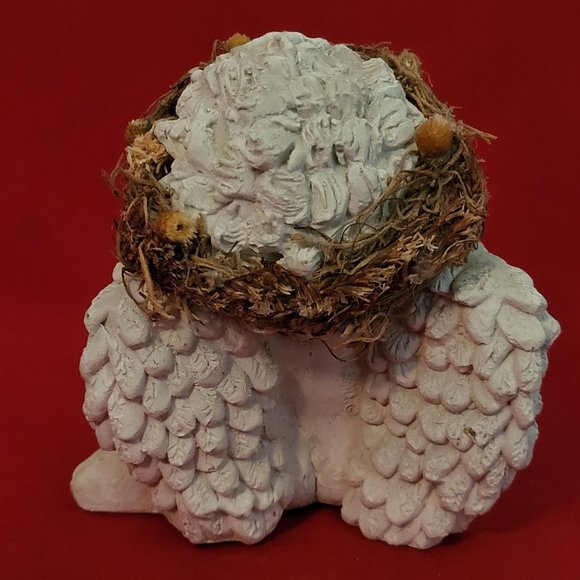 Vintage Cherub Angel & Bluebird Figurine - Picture 4 of 13